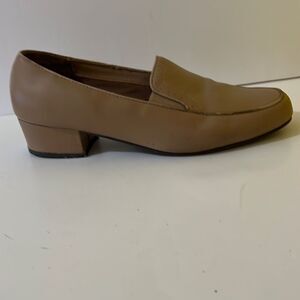 Dr. Scholl’s Tan Leather Double Air-Pillo Loafers Size 11